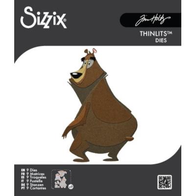 Sizzix Tim Holtz Colorize Thinlits - Theodore