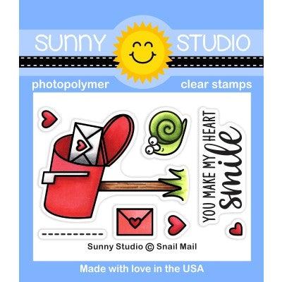 Sunny Studios Stempel - Snail Mai