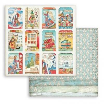 Stamperia Christmas Patchwork - Cards