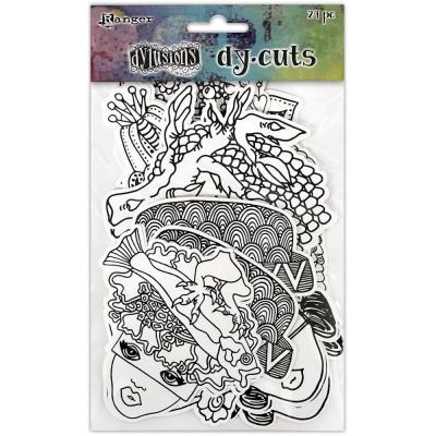 Ranger Dylusions Die Cuts - Dyan Reaveley's Die Cuts