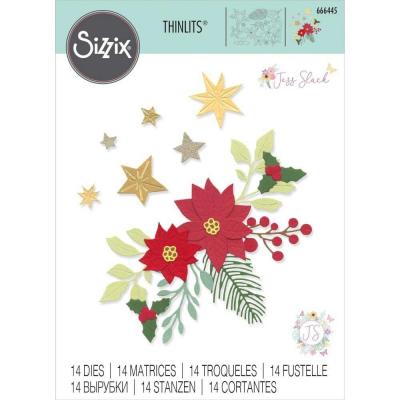 Sizzix Thinlits Die - Festive Foliage