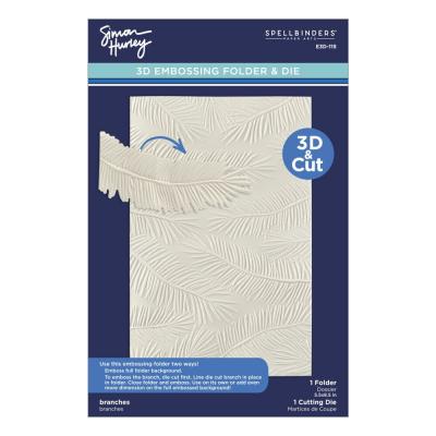 Spellbinders Embossing Folder - Branches