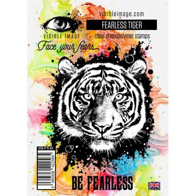 Visible Image Stempel - Fearless Tiger