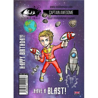 Visible Image Stempel - Captain Awesome
