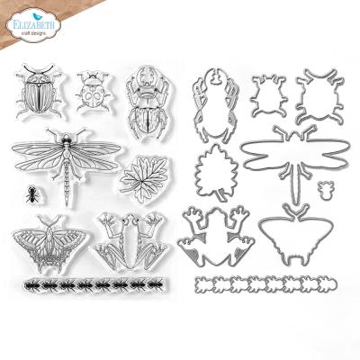 Elizabeth Craft Designs Stempel - Beetles and Bugs