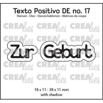 Crealies Cutting Dies - Zur Geburt