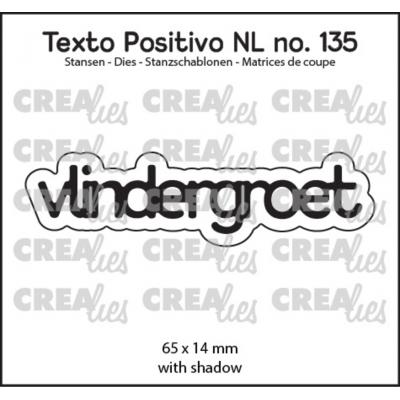 Crealies Cutting Dies - Vlindergroet (NL)