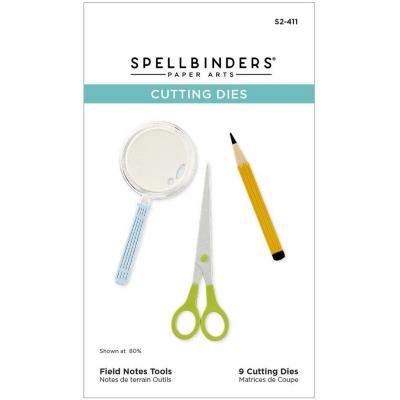 Spellbinders Paper Arts Etched Dies - Field Notes Tools