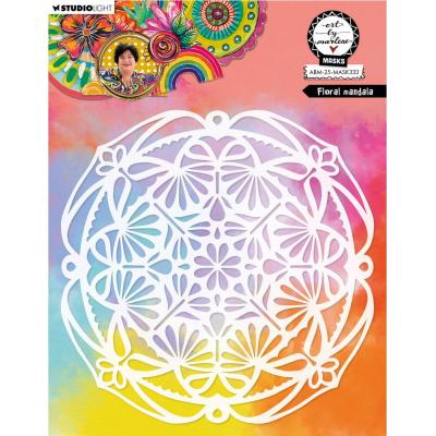 StudioLight Art By Marlene Stencils - Floral Mandala