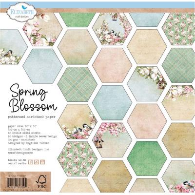 Elizabeth Craft Designs Spring Blossom - Patterned Cardstock Paper