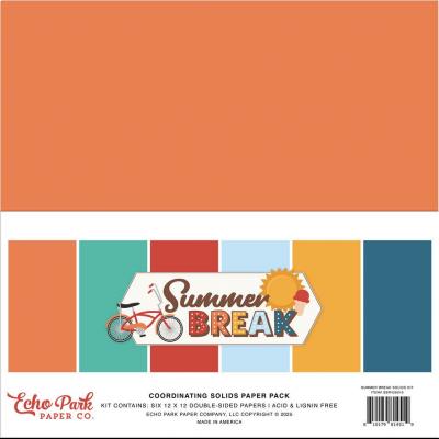 Echo Park Summer Break - Coordinating Solids