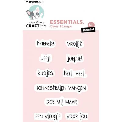 StudioLight Creative Craftlab Stempel - Joepie! (NL)