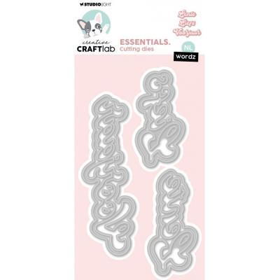 StudioLight Creative Craftlab Cutting Dies - Wordz (NL)