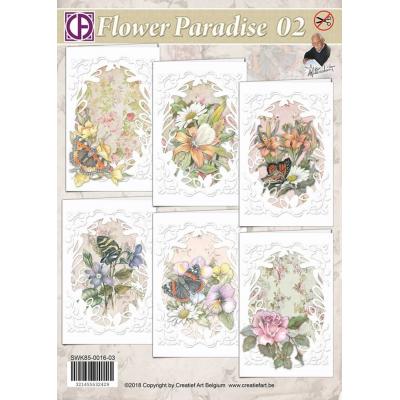Creatief Art  Flower Paradise 02 Card Kit