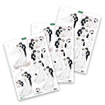 Katy Sue Designs 3D Die-Cuts - Wedding Day