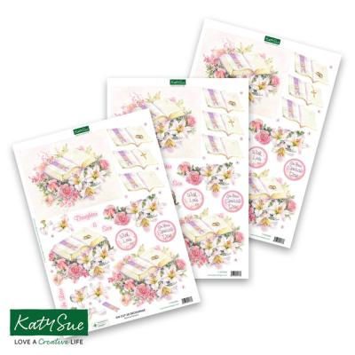 Katy Sue Designs 3D Die-Cuts - Wedding Book & Flowers