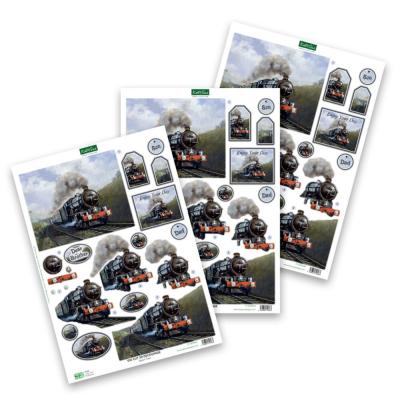 Katy Sue Designs 3D Die-Cuts - Steam Train