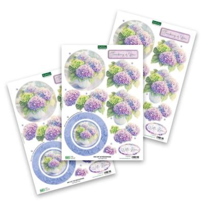 Katy Sue Designs 3D Die-Cuts - Hydrangea Vase