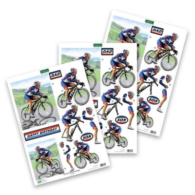 Katy Sue Designs 3D Die-Cuts - Cycling