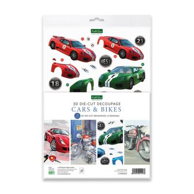 Katy Sue Designs 3D Die-Cuts - Cars And Bikes