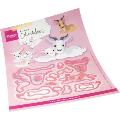 Marianne Design Collectable Cutting Dies - Eline's Goat Family