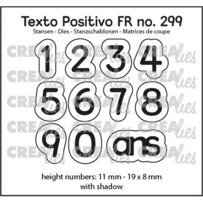 Crealies Texto Positivo Dies French  - 1,2,3 Ans (FR)
