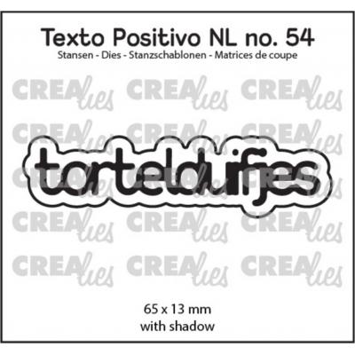Crealies Texto Positivo Dies Dutch - Tortelduifjes (NL)