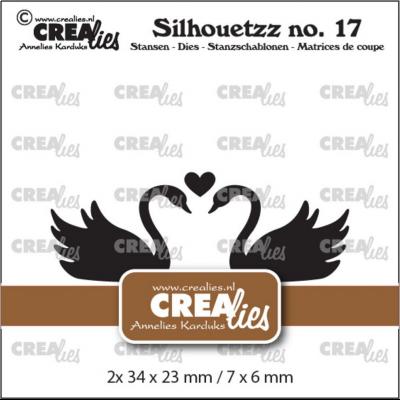 Crealies Silhouetzz Dies - Swans