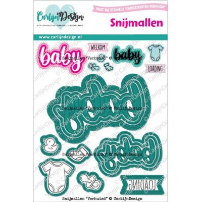 CarlijnDesign Cutting Dies - Baby Baby