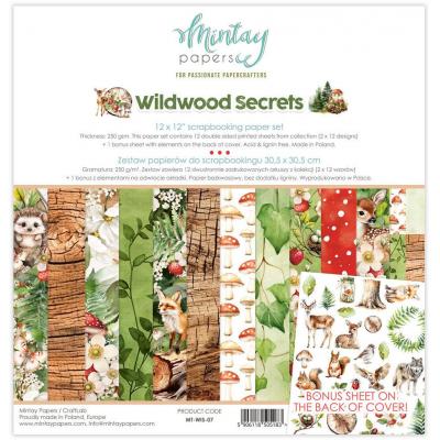 Mintay Papers Wildwood Secrets - Scrapbooking Paper Set