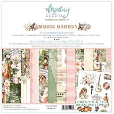 Mintay Papers Music Garden - Scrapbooking Paper Pad