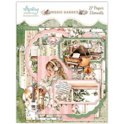 Mintay Papers Music Garden - Paper Elements