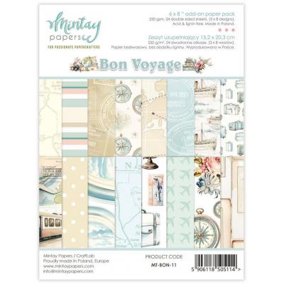 Mintay Papers Bon Voyage - Add-On Paper Pack