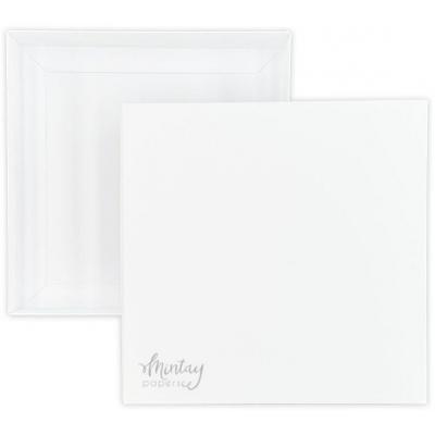 Mintay Papers - Square Card Box Base White