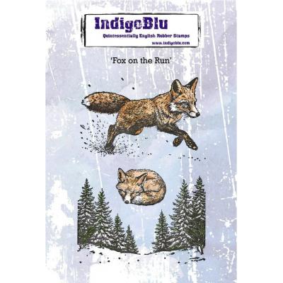 IndigoBlu Stempel - Fox on the Run