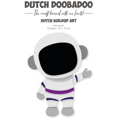Dutch Doobadoo Card Art Build Up Stencil - Astronaut