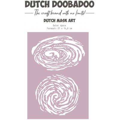 Dutch Doobadoo Outer Space Mask Art Stencil - Outer Space