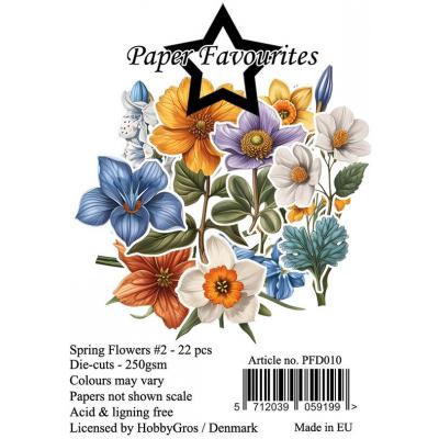 Paper Favourites Die-Cuts - Spring Flowers #2