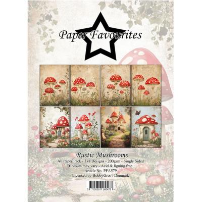 Paper Favourites Paper Pad - Rustic Mushrooms
