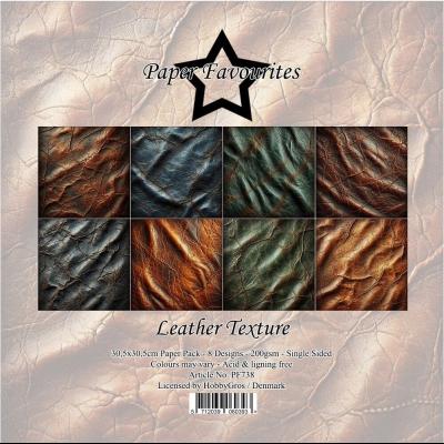 Paper Favourites Paper Pad - Leather Texture