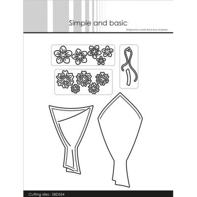 Simple and Basic Cutting Dies - Bouquet of Flowers