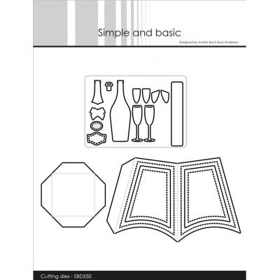 Simple and Basic Cutting Dies - Bottle Cape