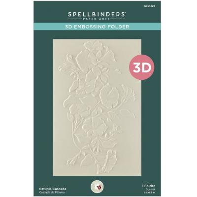 Spellbinders Paper Arts Embossing Folder - Petunia Cascade