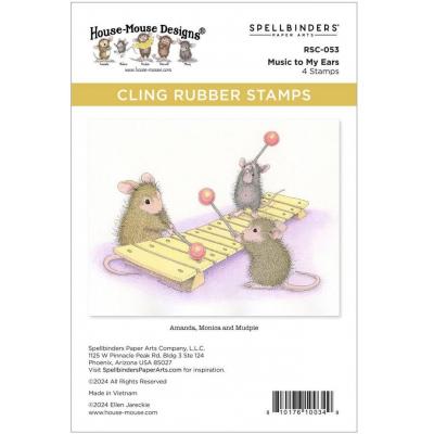 Spellbinders Paper Arts Stempel - Music to My Ears