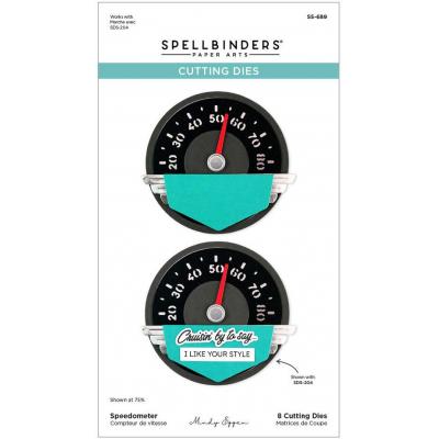 Spellbinders Paper Arts Etched Dies - Speedometer