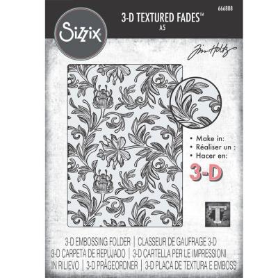 SizzixTexture Fades by Tim Holtz - Botanical Large