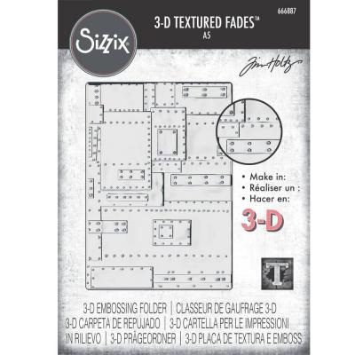 SizzixTexture Fades by Tim Holtz - Foundry Large