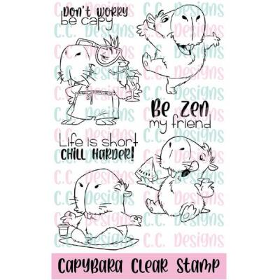 C. C. Designs Stempel - Capybara