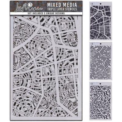 Ciao Bella Mix Triple Layer Set Stencil - #006