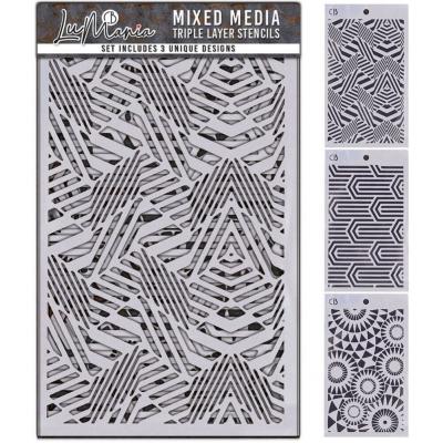Ciao Bella Mix Triple Layer Set Stencil - #003